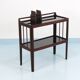 Hagenauer Jirasek unique side table, book shelf, Vienna, 1940s