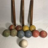 Ancien jeu de boules vintage