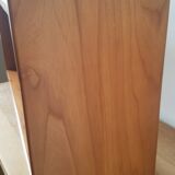 Vintage solid elm shelf, very good condition.