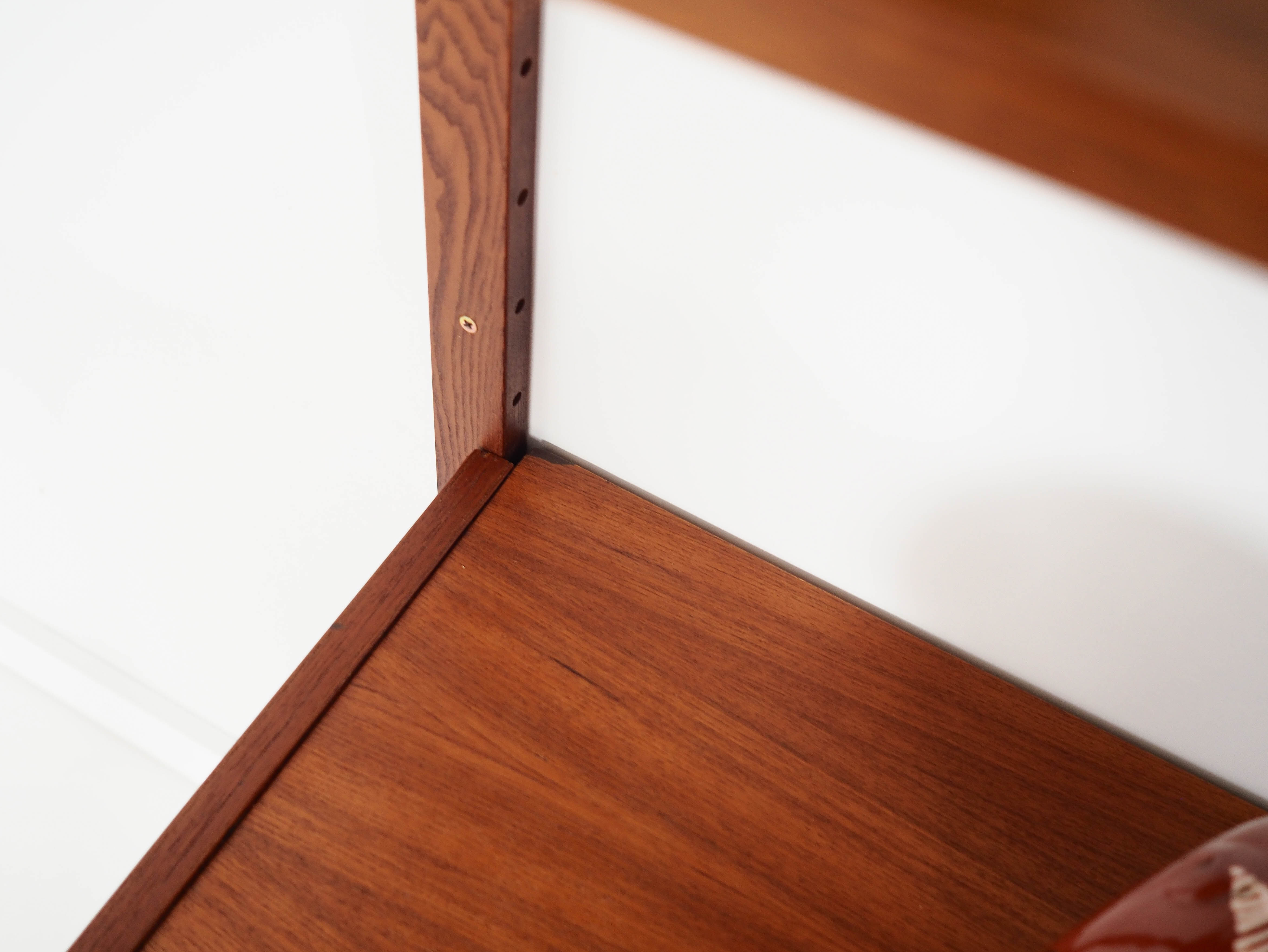 Teak modular bookcase PS System, Danish design, 1960s, manufactured by Rand