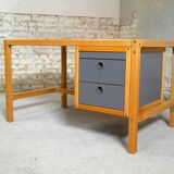 Elm desk, New Forms, 1980