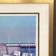 Countersigned lithograph couliou jean yves port de sauzon a belle ile