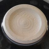 Enamelled sandstone cup