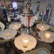 Ezan Art Deco 6-light chandelier