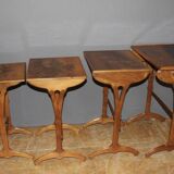 Nested Tables by Emile Gallé around 1900