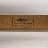 Set of 6 Scandinavian "Reno" chairs in oak, Bodafors, Sweden, 1960.