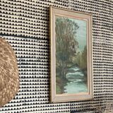 Painting on canvas Sologne