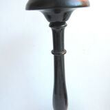Former wooden hat holder turned blackened Napoleon III