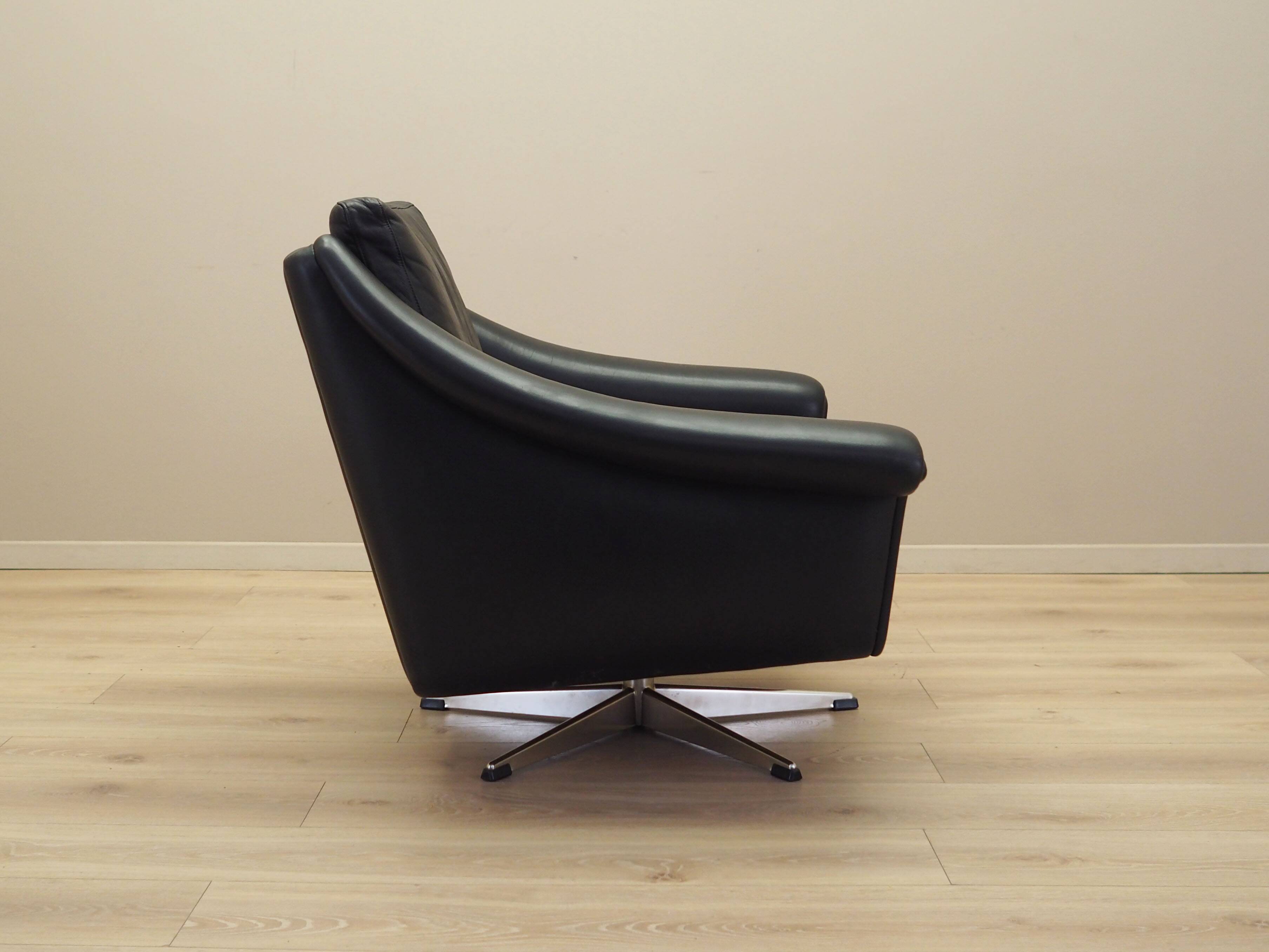 Fauteuil pivotant, design danois, années 1960, fabricant : Eran Møbler, designer :