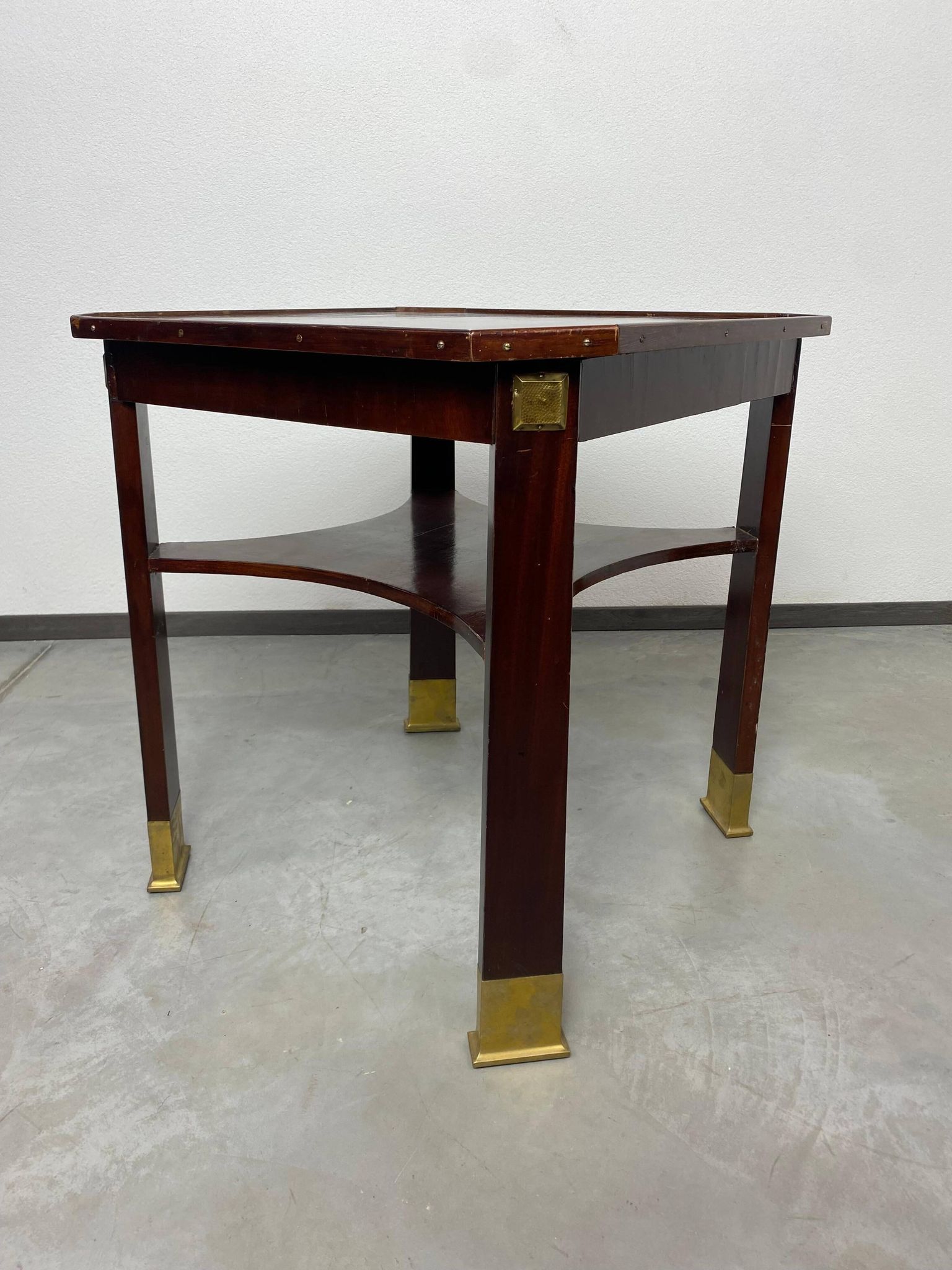 Table basse Jugendstil par Adolf Loos pour F.O.Schmidt