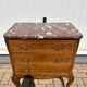Marquetry commode in transitional style