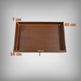 Dressing table in elm burl veneer, Empire period – Early 19th century