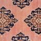 Vintage Turkish hallway rug 89x555 cm