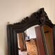 Immense antique fireplace mirror