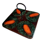 Vintage cheese platter Vallauris in ceramic – 1960s/70s