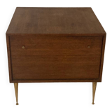 Table d'appoint en bois marron