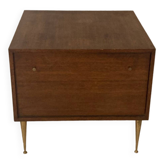 Table d'appoint en bois marron