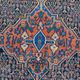 Senneh handmade ancient Persian Oriental carpet 102x139 cm