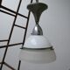 Two Tone Antique Glass Ceiling Pendants (2)