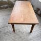 Table de ferme en merisier