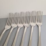 6 Christofle forks from 1880