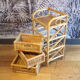 Commode vintage en rotin