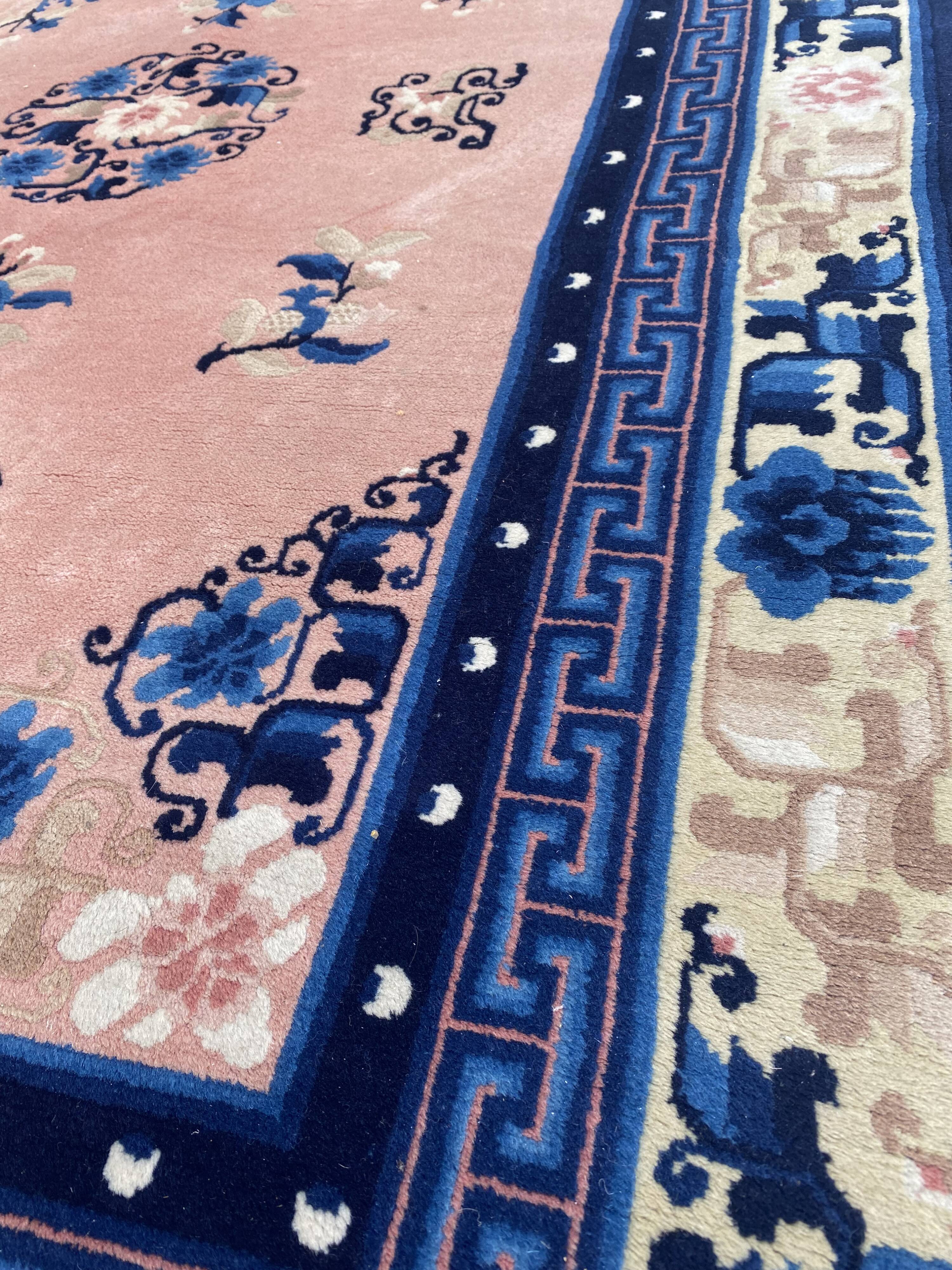 Handmade chinese vintage carpet 123x186 cm