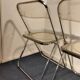 Pair of Plia chairs by Giancarlo Piretti