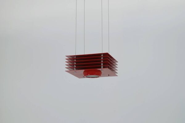 Suspension Hikary par Ettore Sottsass pour Skipper circa 1980
