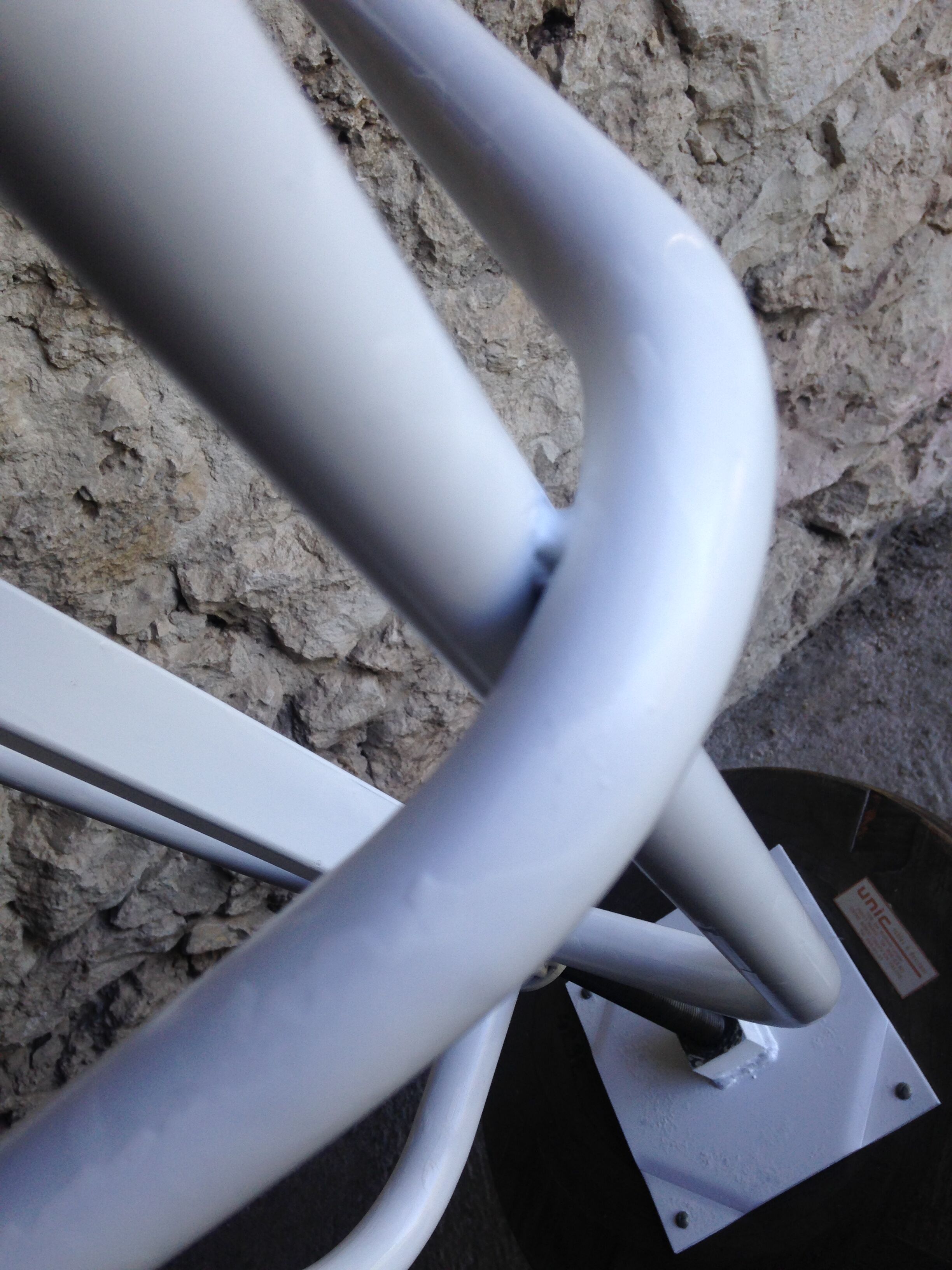 Industrial style screw stool 1970