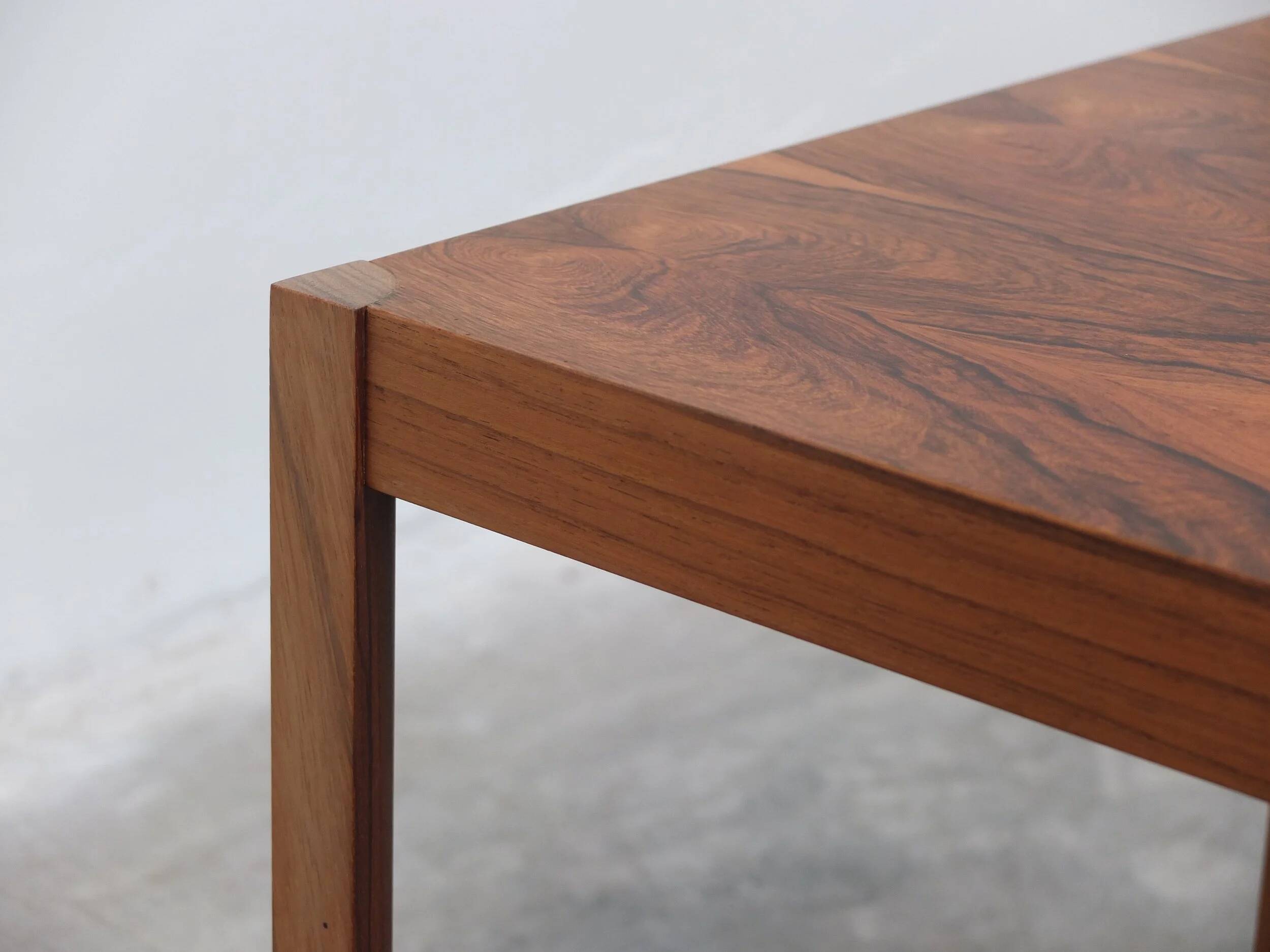 Pair of side tables in rosewood by Wilhelm Renz, 1960s