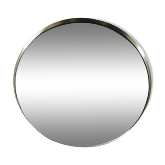 Aluminum mirror by Pierre Vandel, 1970