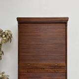 Solid oak curtain cabinet, circa 1930