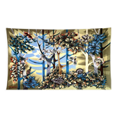 Tapisserie sérigraphiée « La forêt » de Robert Debiève