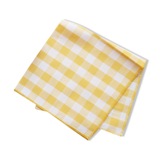BHV - nappe vichy jaune