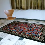 Postmodern Art rug by Pierre Balmain for Van Neder Rugs, France 1980s