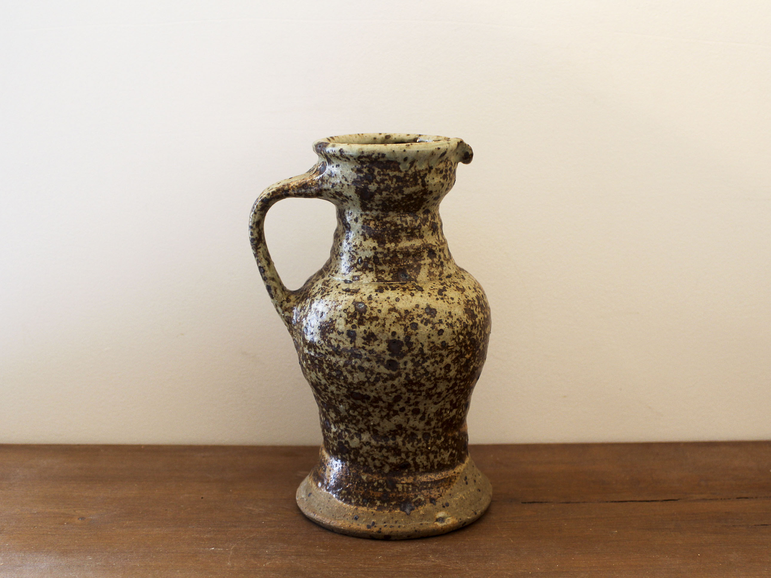 Pichet en grès pyrité Pierre Digan La Borne