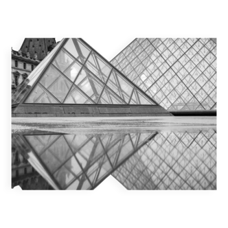 Photograph of the Louvre