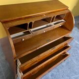 Swedish vintage roll-top desk by Egon Ostergaard, 1960s