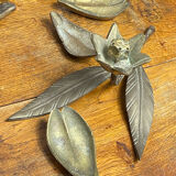 Cendrier fleur en bronze 