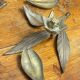 Bronze flower ashtray