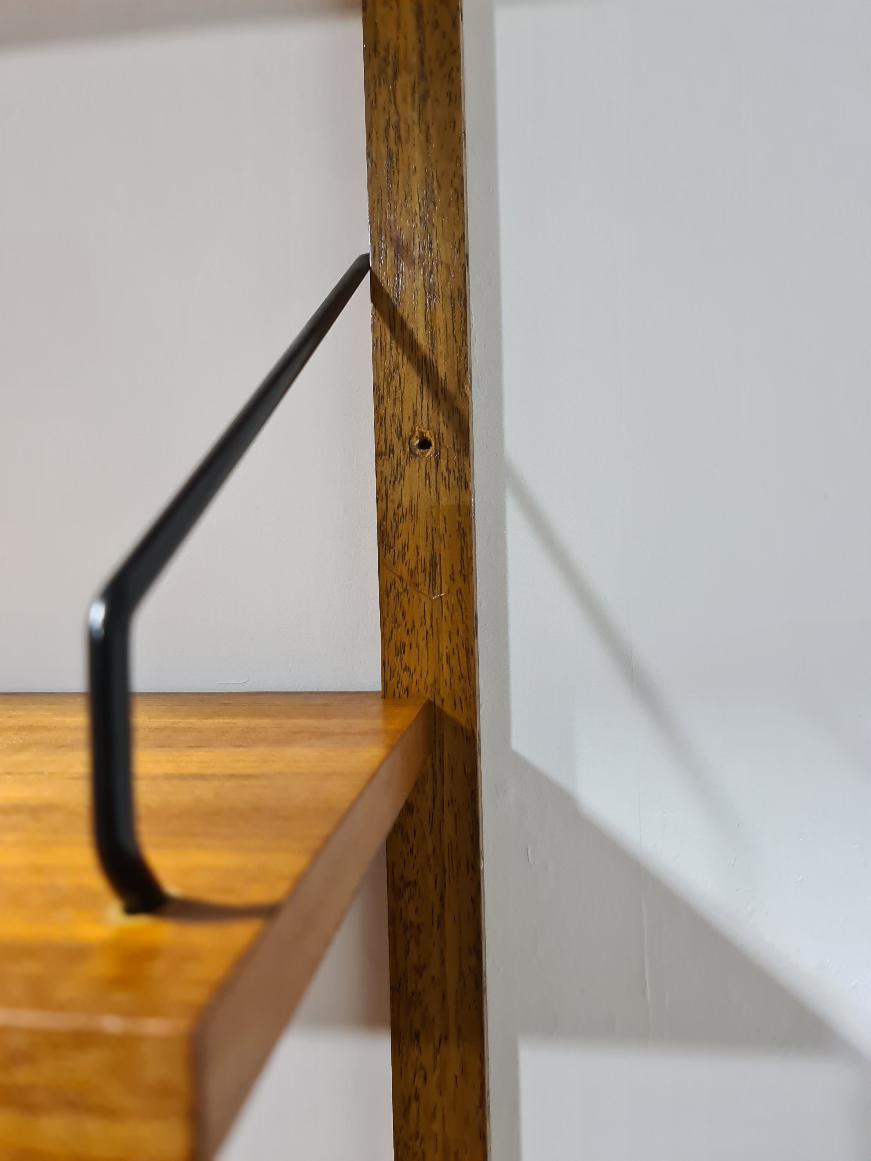 Vintage Xl Poul Cadovious teak book shelves