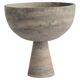 Silver travertine bowl XL