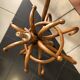 Ancien porte manteau perroquet Thonet vintage