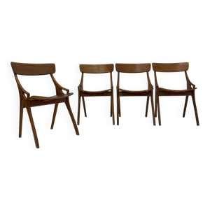 Ensemble de 4 chaises - manger danoises