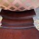 Suite de 4 chaises gondoles en acajou Empire
