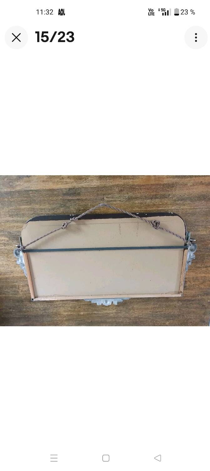 Art Deco wall mirror