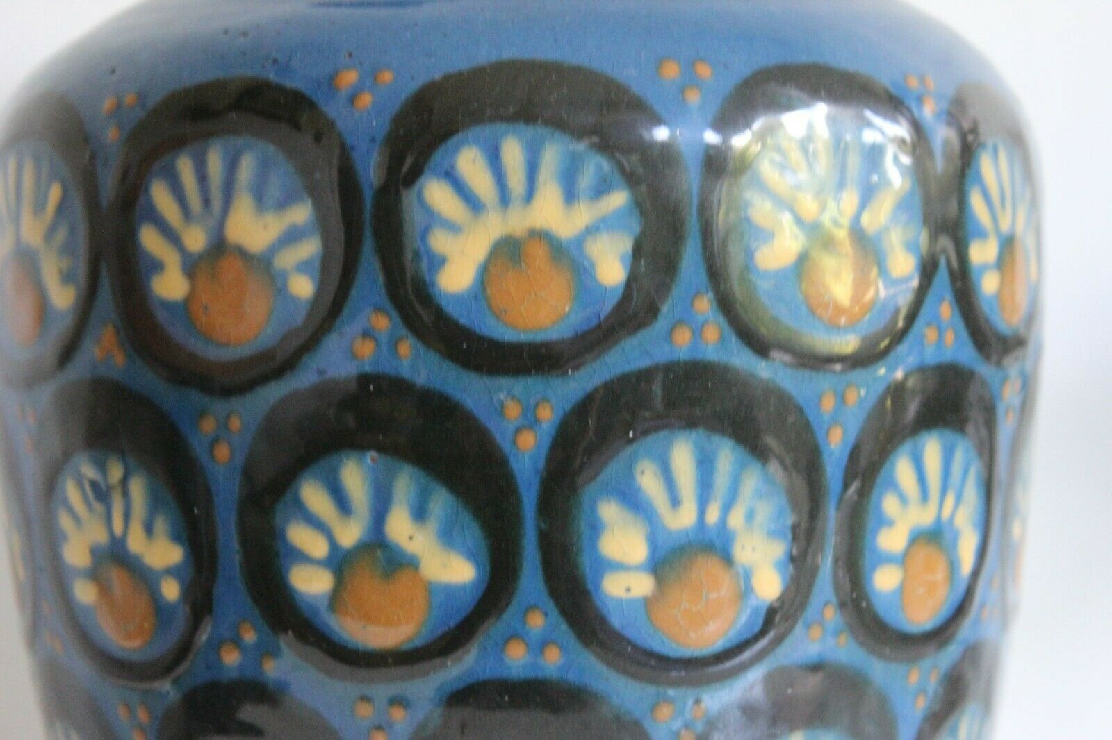 Leon Elchinger Soufflenheim Alsace Vase