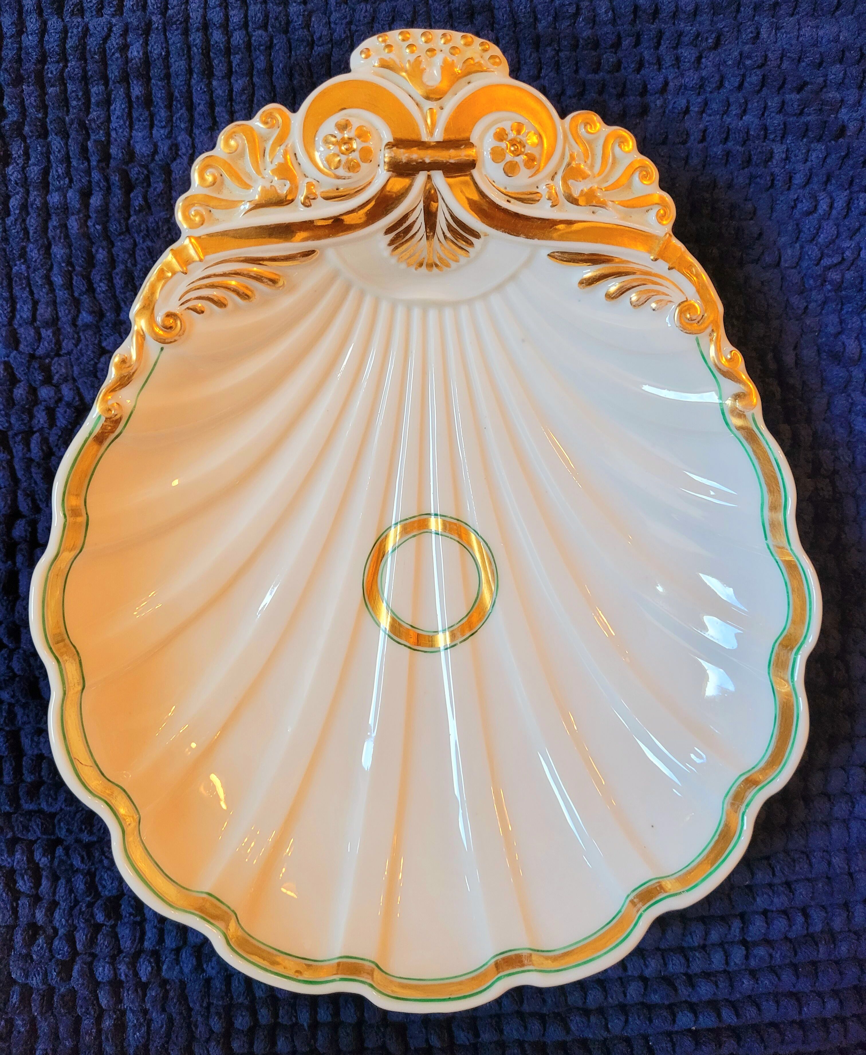 Old vintage porcelain cups nineteenth century