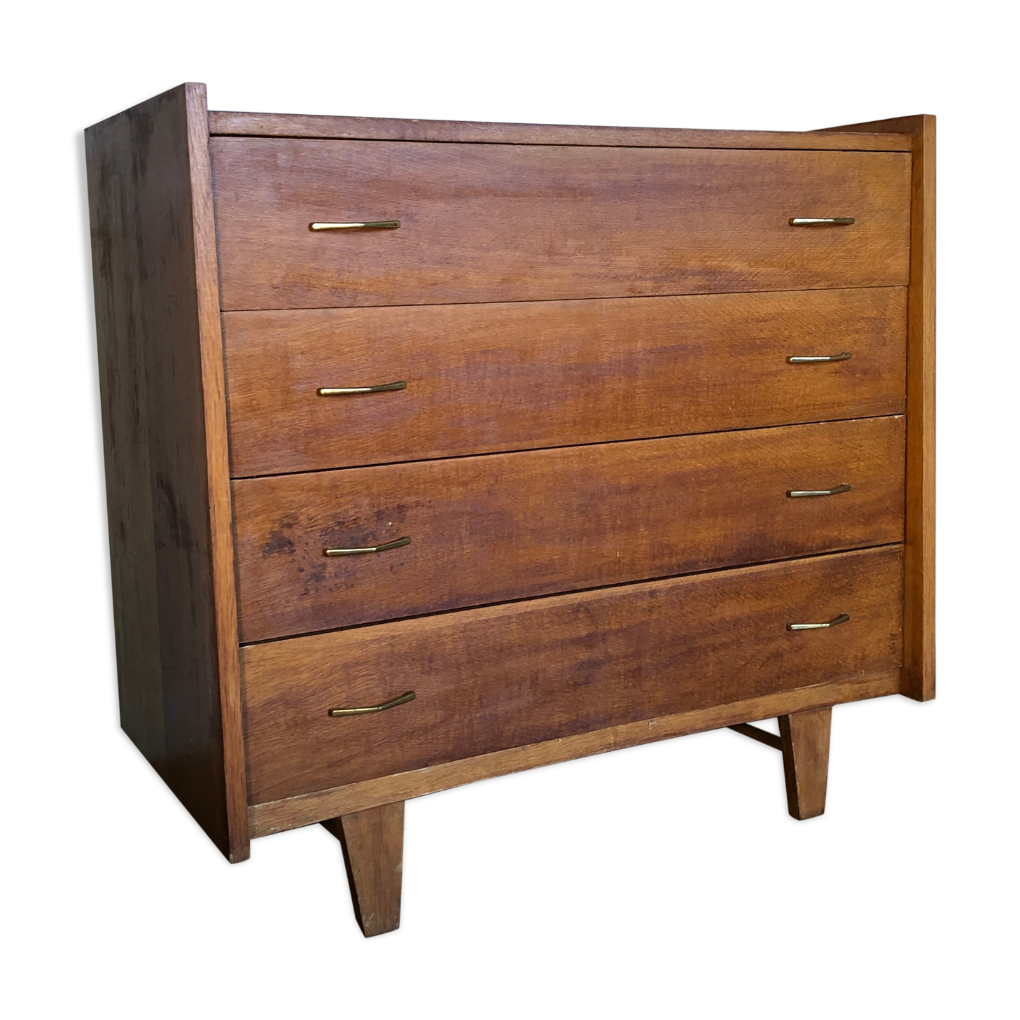 Chest of drawers compass feet 1960